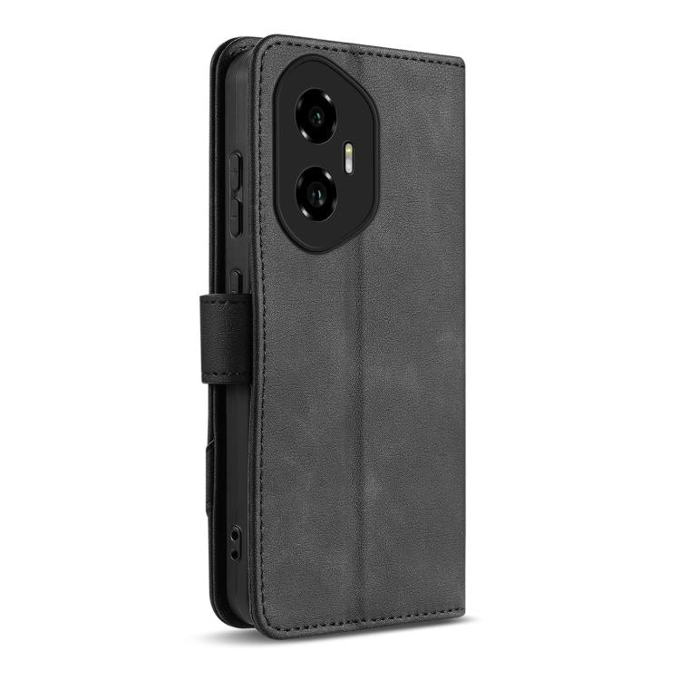 For Honor 300 AZNS A2 Series Tri-Card Wallet RFID Vegan Leather Phone Case with Strap