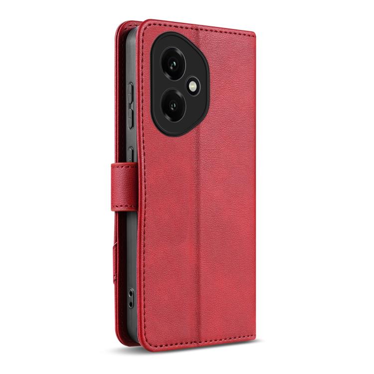 For Honor 400 Global 156.5mm AZNS A2 Series Tri-Card Wallet RFID Vegan Leather Phone Case with Strap