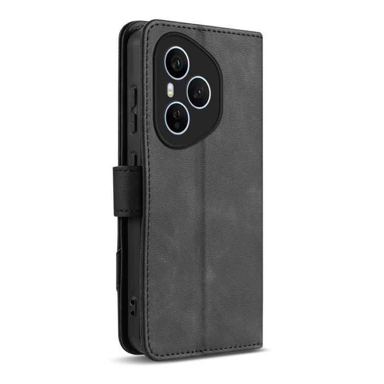 For Honor 400 Pro Global 160.8mm AZNS A2 Series Tri-Card Wallet RFID Vegan Leather Phone Case with Strap