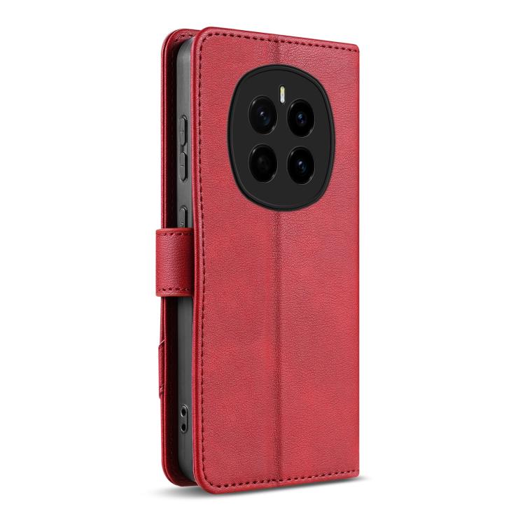 For Honor Magic7 AZNS A2 Series Tri-Card Wallet RFID Vegan Leather Phone Case with Strap