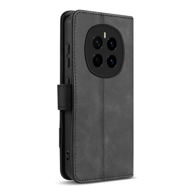 For Honor Magic7 AZNS A2 Series Tri-Card Wallet RFID Vegan Leather Phone Case with Strap