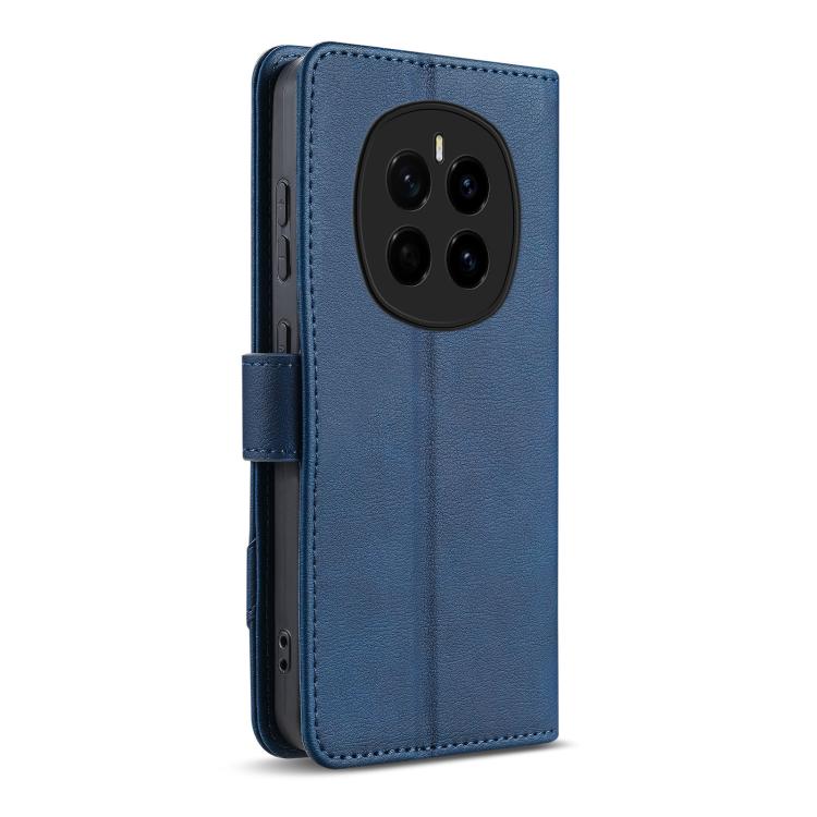 For Honor Magic7 AZNS A2 Series Tri-Card Wallet RFID Vegan Leather Phone Case with Strap