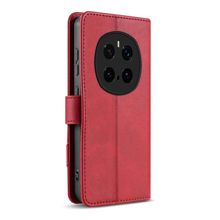 For Honor Magic7 Pro AZNS A2 Series Tri-Card Wallet RFID Vegan Leather Phone Case with Strap