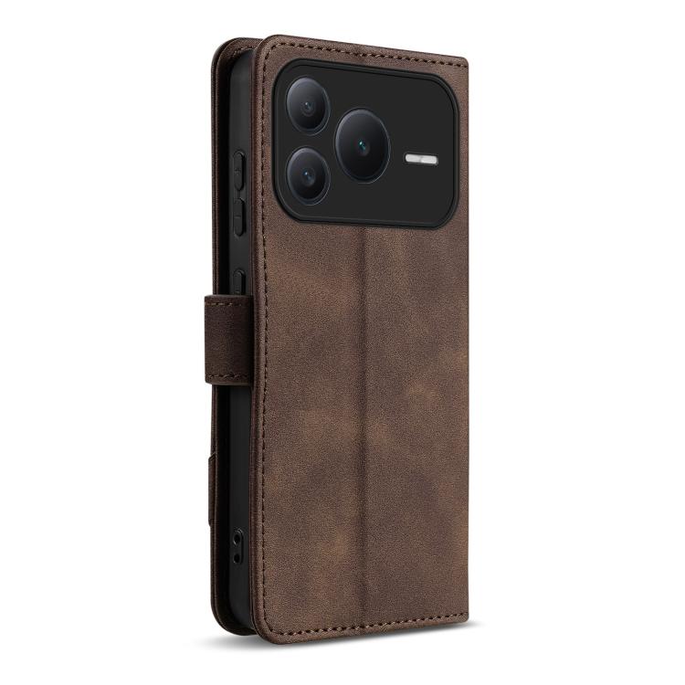 For Honor Power2 AZNS A2 Series Tri-Card Wallet RFID Vegan Leather Phone Case with Strap
