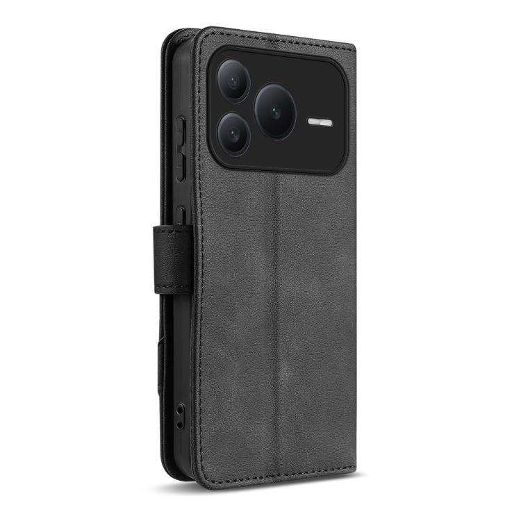 For Honor Power2 AZNS A2 Series Tri-Card Wallet RFID Vegan Leather Phone Case with Strap