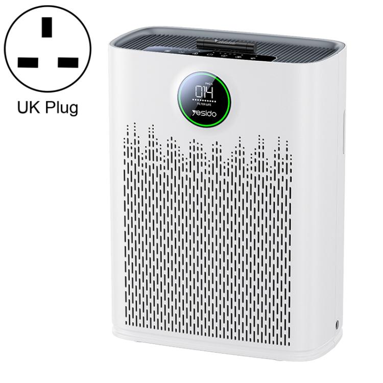 Yesido EC23 Air Purifier Supports WIFI Remote Control, Plug:UK Plug - White