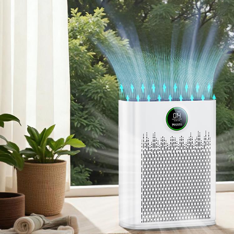 Yesido EC23 Air Purifier Supports WIFI Remote Control, Plug:EU Plug - White