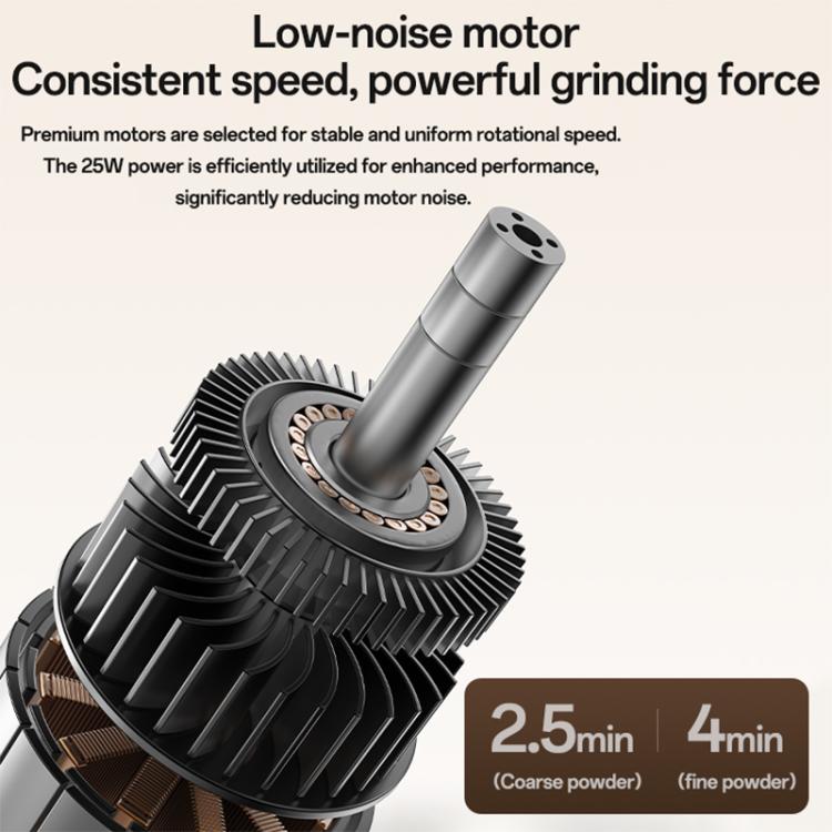 Yesido EC29 Portable Electric Grinder Coffee Maker - Black