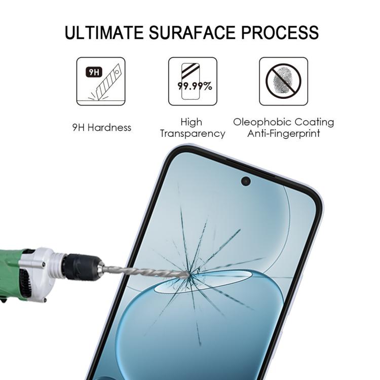 For OPPO A6t Pro 5G Full Glue Screen Tempered Glass Film