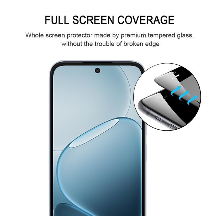 For OPPO A6t Pro 5G 25pcs Full Glue Screen Tempered Glass Film