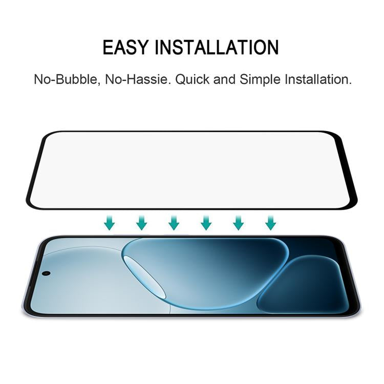 For OPPO A6t Pro 5G 25pcs Full Glue Screen Tempered Glass Film