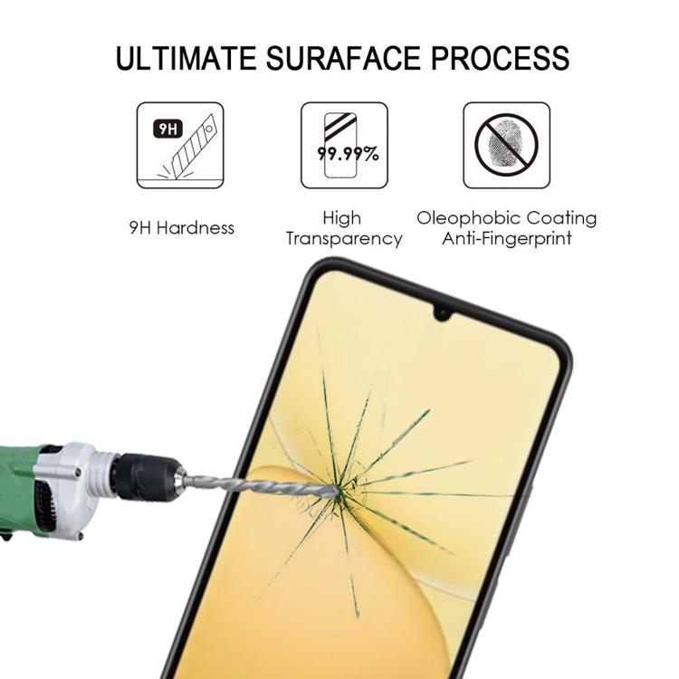 For Realme Note 80 4G Full Glue Screen Tempered Glass Film