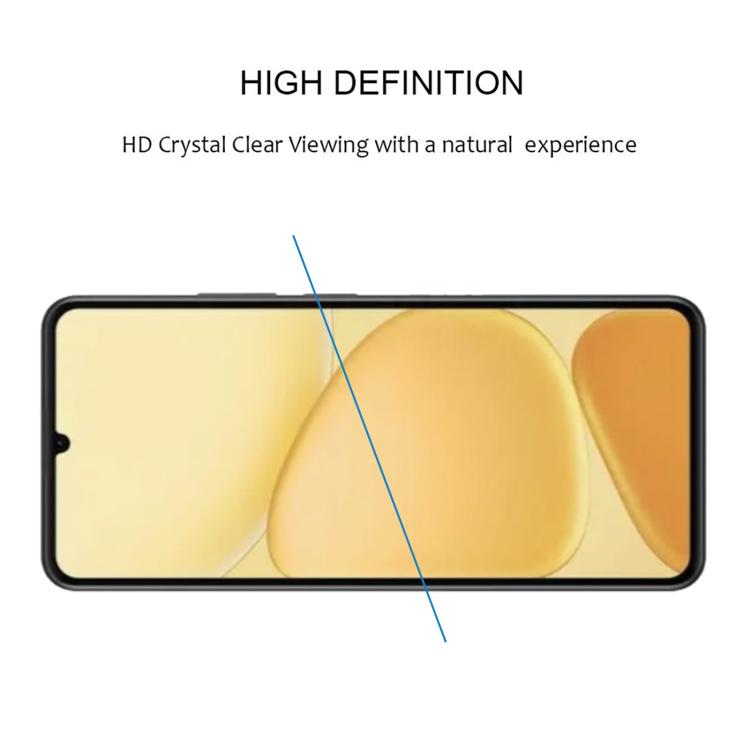 For Realme Note 80 4G 25pcs Full Glue Screen Tempered Glass Film