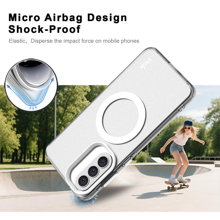 For Samsung Galaxy A57 5G IMAK Candy Series Shockproof MagSafe Phone Case