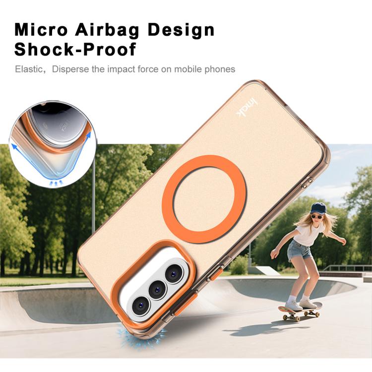 For Samsung Galaxy A57 5G IMAK Candy Series Shockproof MagSafe Phone Case