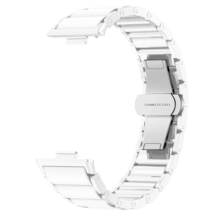 For Huawei Watch Fit4 / Fit4 Pro xDfind Ceramic Stainless Steel Watch Band