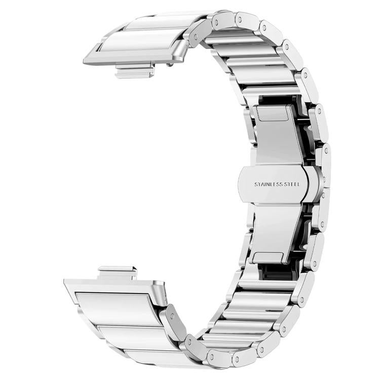 For Huawei Watch Fit4 / Fit4 Pro xDfind Ceramic Stainless Steel Watch Band