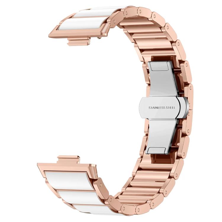For Huawei Watch Fit4 / Fit4 Pro xDfind Ceramic Stainless Steel Watch Band