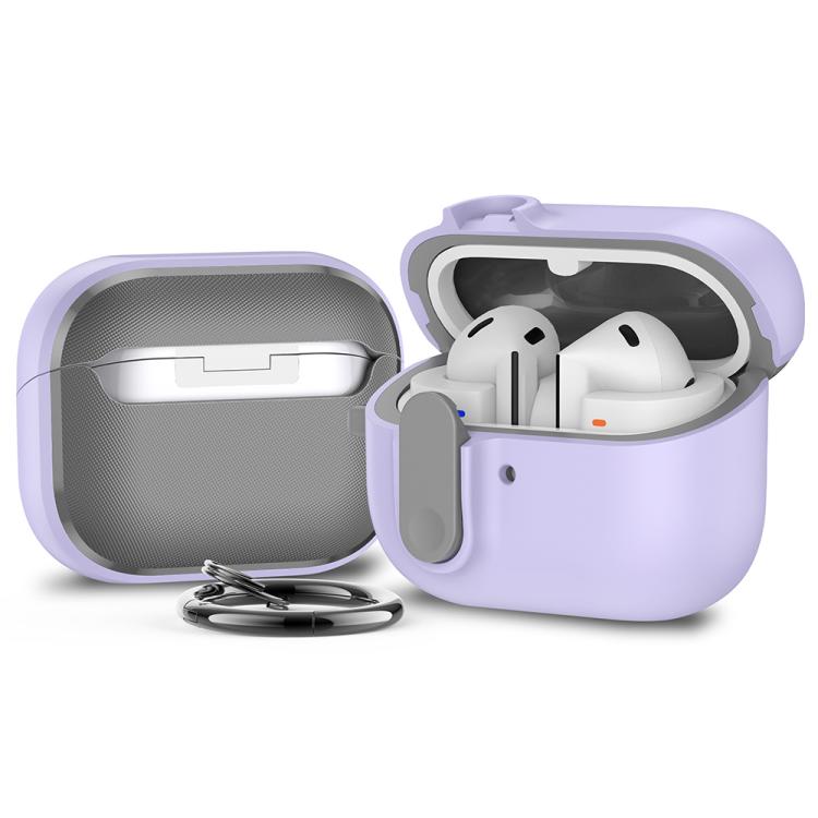For Samsung Galaxy Buds3 / 3 Pro XDcase Armor Full-body Earphone Case with Hook & Security Lock