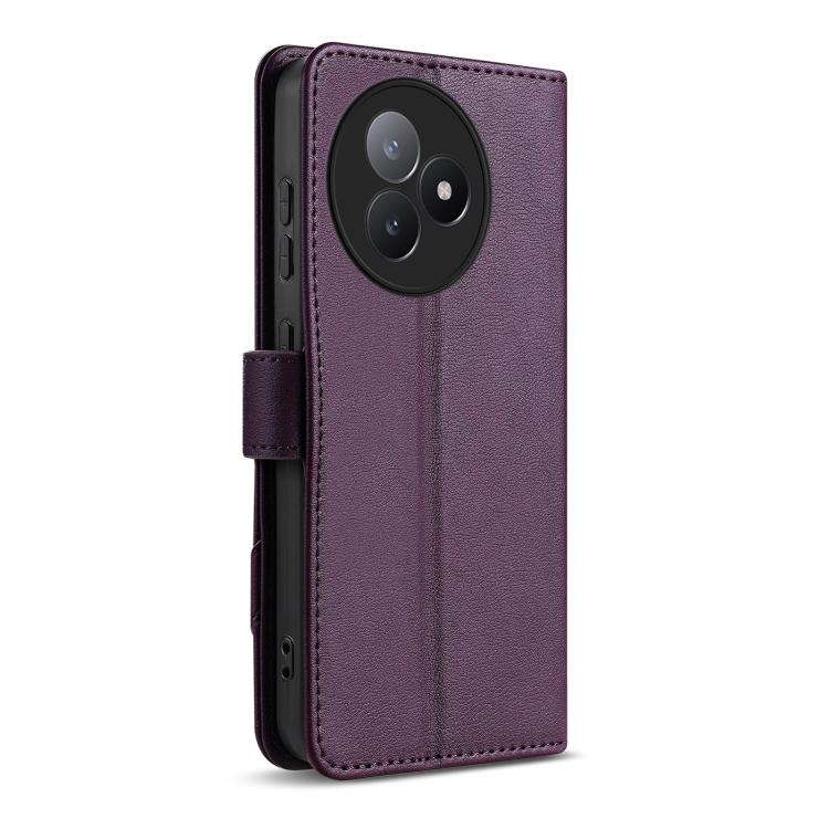 For Redmi K80 Ultra AZNS A2 Series Tri-Card Wallet RFID Vegan Leather Phone Case with Strap