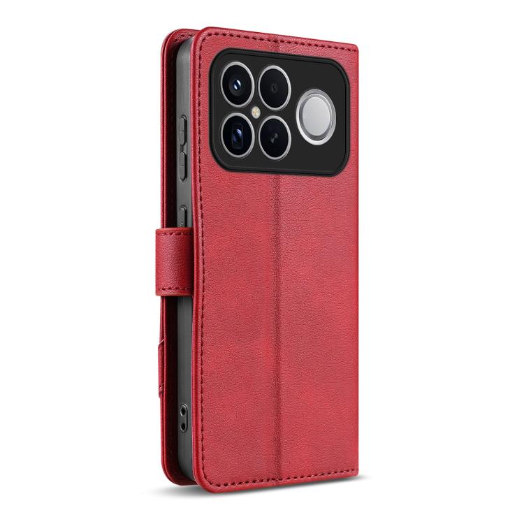 For Redmi K90 Pro Max AZNS A2 Series Tri-Card Wallet RFID Vegan Leather Phone Case with Strap