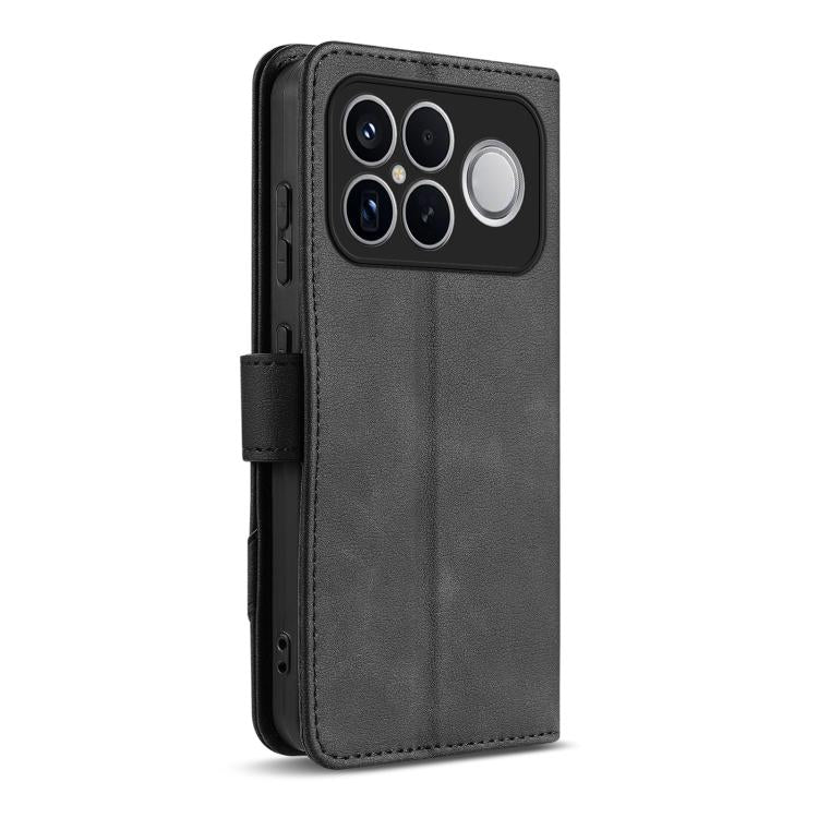For Redmi K90 Pro Max AZNS A2 Series Tri-Card Wallet RFID Vegan Leather Phone Case with Strap