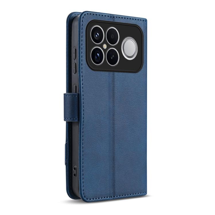 For Redmi K90 Pro Max AZNS A2 Series Tri-Card Wallet RFID Vegan Leather Phone Case with Strap