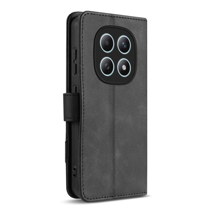 For Redmi Note 15 5G Global 164mm AZNS A2 Series Tri-Card Wallet RFID Vegan Leather Phone Case with Strap