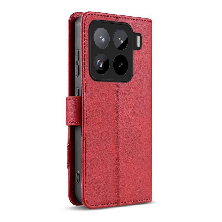 For Xiaomi 15 Pro AZNS A2 Series Tri-Card Wallet RFID Vegan Leather Phone Case with Strap