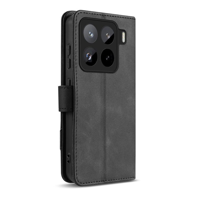 For Xiaomi 15 Pro AZNS A2 Series Tri-Card Wallet RFID Vegan Leather Phone Case with Strap