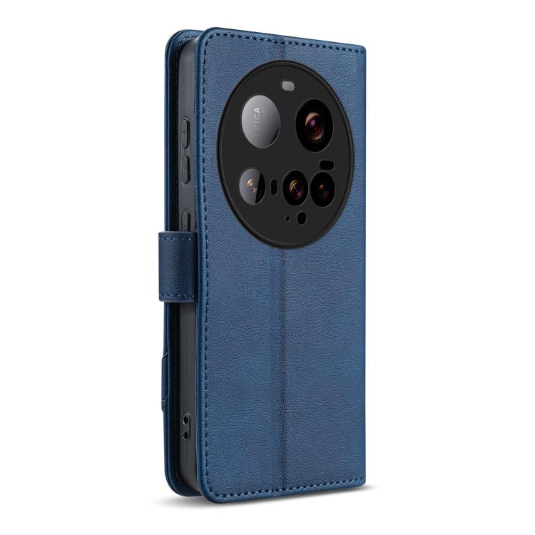 For Xiaomi 15 Ultra AZNS A2 Series Tri-Card Wallet RFID Vegan Leather Phone Case with Strap