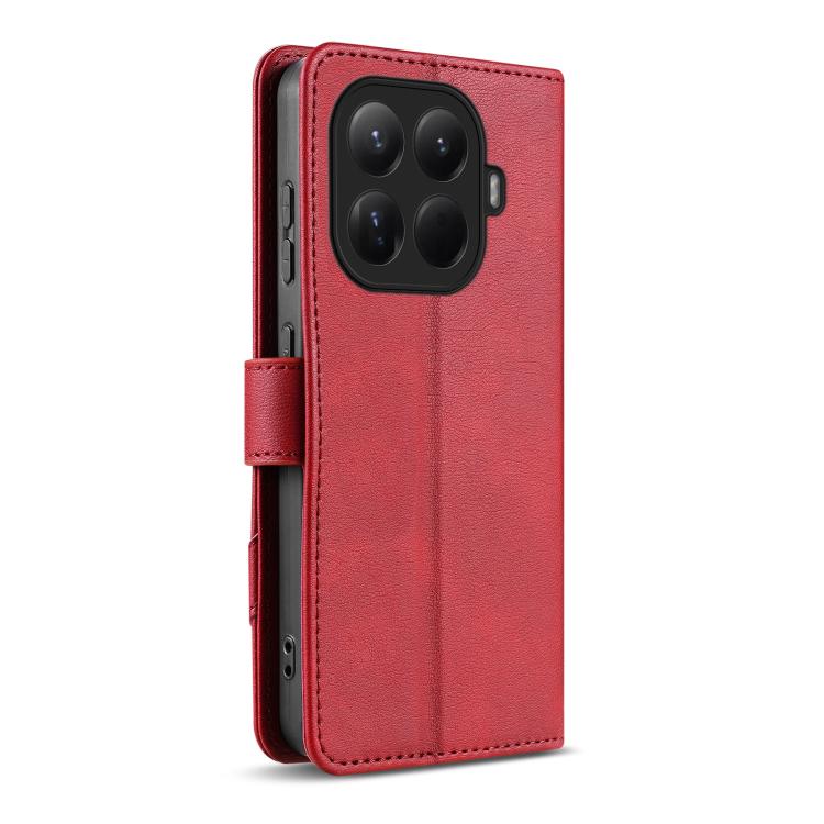 For Xiaomi 15T Pro 5G AZNS A2 Series Tri-Card Wallet RFID Vegan Leather Phone Case with Strap