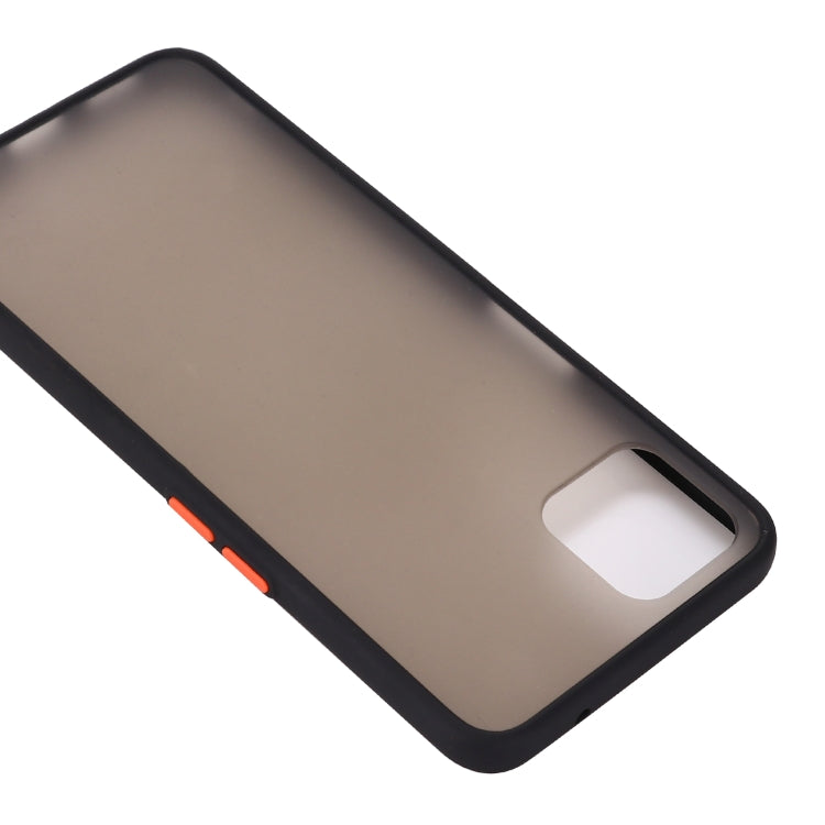 For OPPO A72 5G Skin Hand Feeling Series Shockproof Frosted PC+ TPU Protective Case