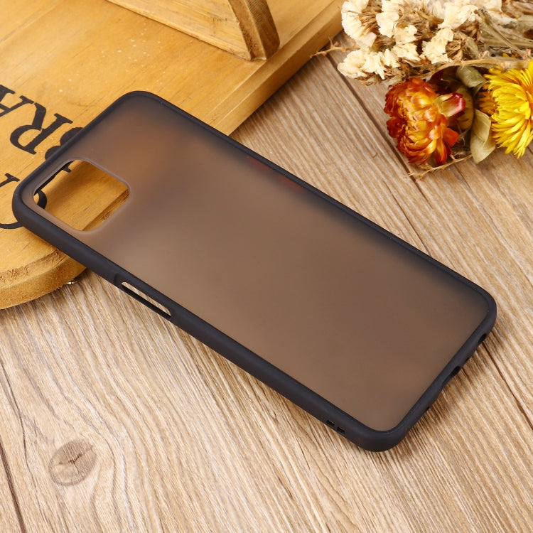 For OPPO A72 5G Skin Hand Feeling Series Shockproof Frosted PC+ TPU Protective Case