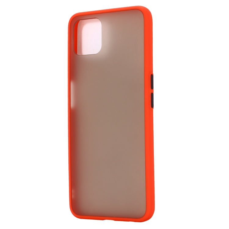 For OPPO A72 5G Skin Hand Feeling Series Shockproof Frosted PC+ TPU Protective Case