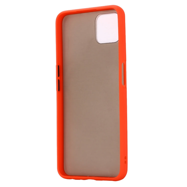 For OPPO A72 5G Skin Hand Feeling Series Shockproof Frosted PC+ TPU Protective Case