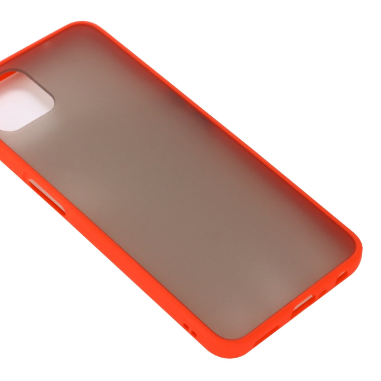 For OPPO A72 5G Skin Hand Feeling Series Shockproof Frosted PC+ TPU Protective Case