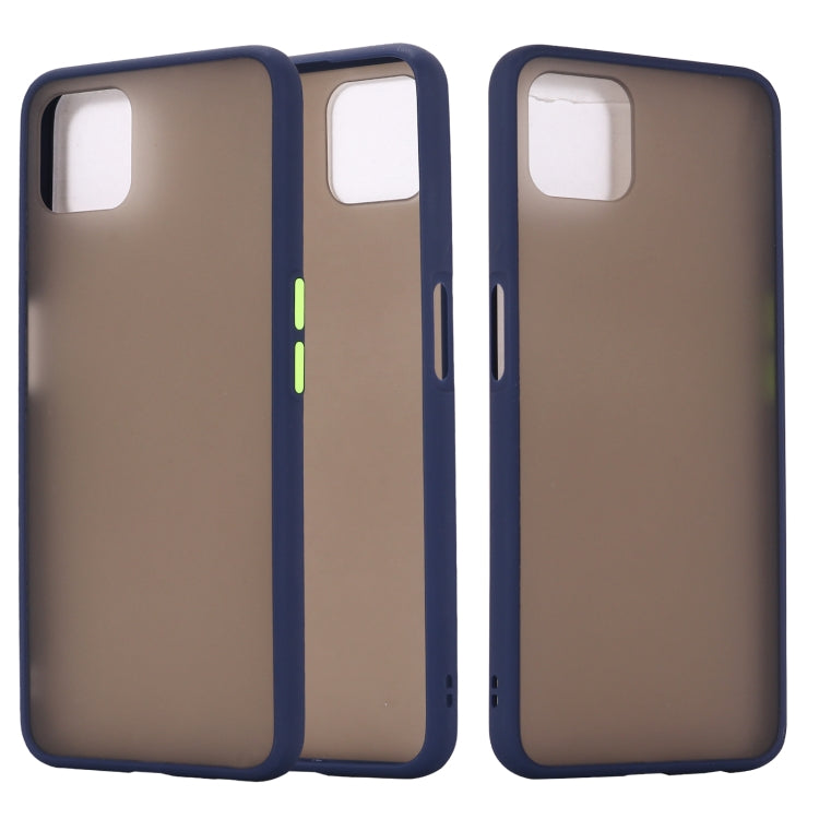 For OPPO A72 5G Skin Hand Feeling Series Shockproof Frosted PC+ TPU Protective Case