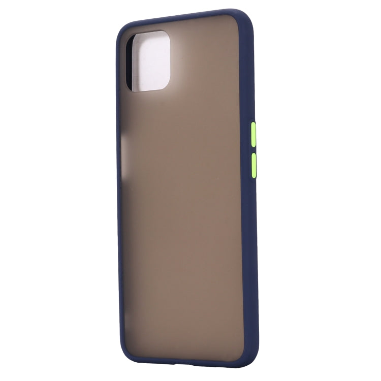 For OPPO A72 5G Skin Hand Feeling Series Shockproof Frosted PC+ TPU Protective Case