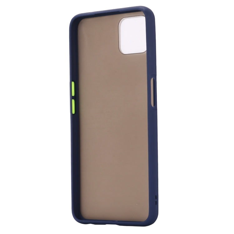 For OPPO A72 5G Skin Hand Feeling Series Shockproof Frosted PC+ TPU Protective Case
