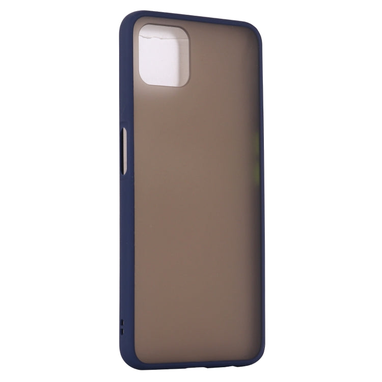 For OPPO A72 5G Skin Hand Feeling Series Shockproof Frosted PC+ TPU Protective Case