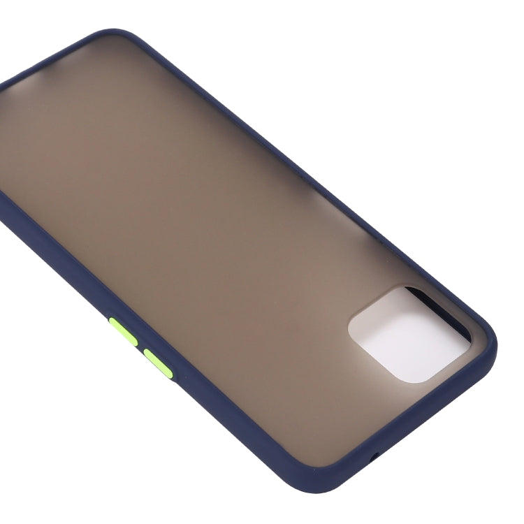 For OPPO A72 5G Skin Hand Feeling Series Shockproof Frosted PC+ TPU Protective Case