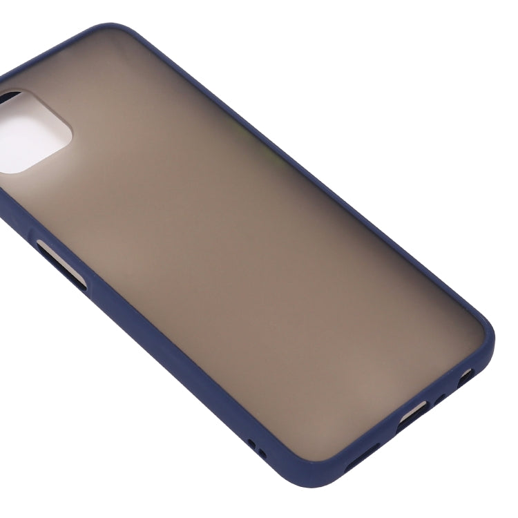 For OPPO A72 5G Skin Hand Feeling Series Shockproof Frosted PC+ TPU Protective Case