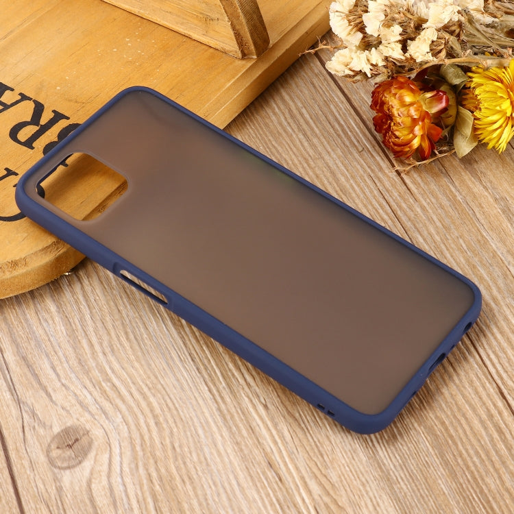 For OPPO A72 5G Skin Hand Feeling Series Shockproof Frosted PC+ TPU Protective Case