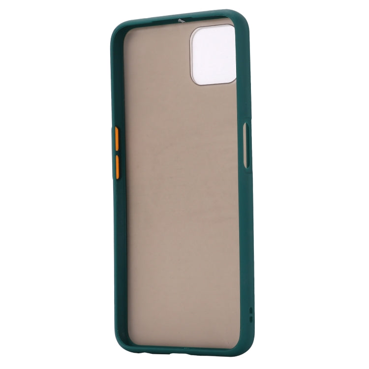 For OPPO A72 5G Skin Hand Feeling Series Shockproof Frosted PC+ TPU Protective Case