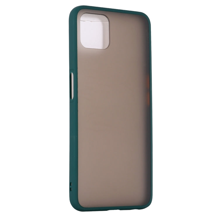 For OPPO A72 5G Skin Hand Feeling Series Shockproof Frosted PC+ TPU Protective Case