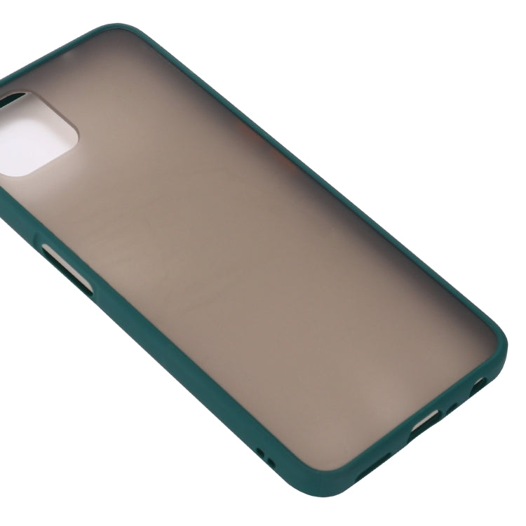 For OPPO A72 5G Skin Hand Feeling Series Shockproof Frosted PC+ TPU Protective Case