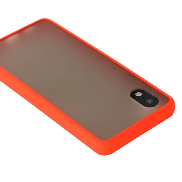 For Samsung Galaxy A01 Core Skin Hand Feeling Series Shockproof Frosted PC+ TPU Protective Case