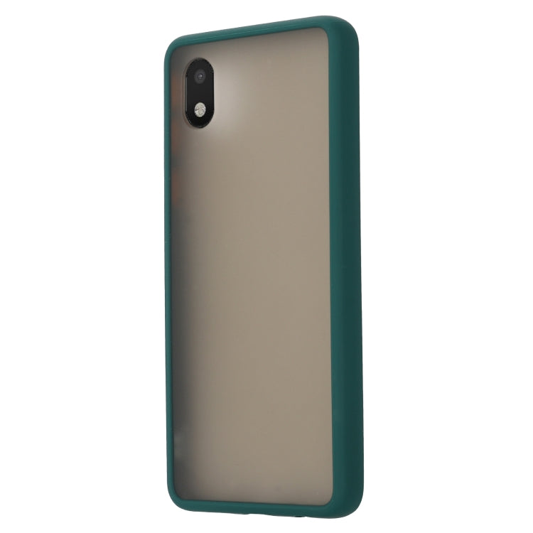 For Samsung Galaxy A01 Core Skin Hand Feeling Series Shockproof Frosted PC+ TPU Protective Case
