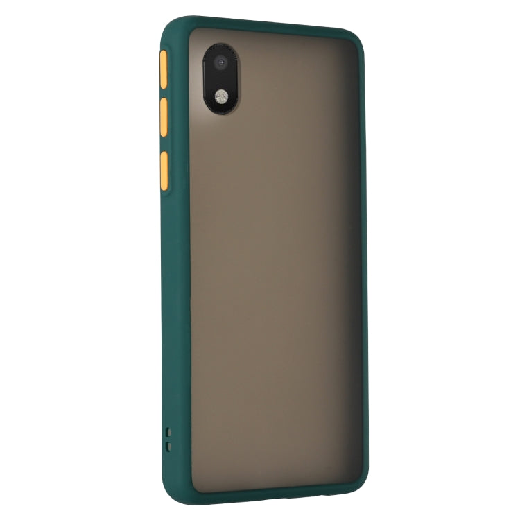 For Samsung Galaxy A01 Core Skin Hand Feeling Series Shockproof Frosted PC+ TPU Protective Case